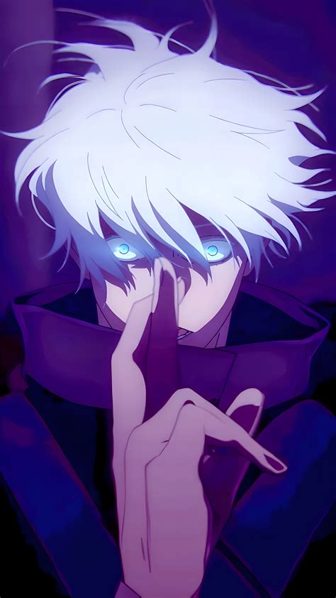 Satoru Gojo 4K Anime Wallpaper – Jujutsu Kaisen | 2400x4266 | Wallpaper ...