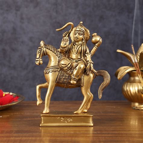Buy Brass Shukra Grah Idol (Planet Venus) for Pooja & Vastu - 6.5 Inch ...