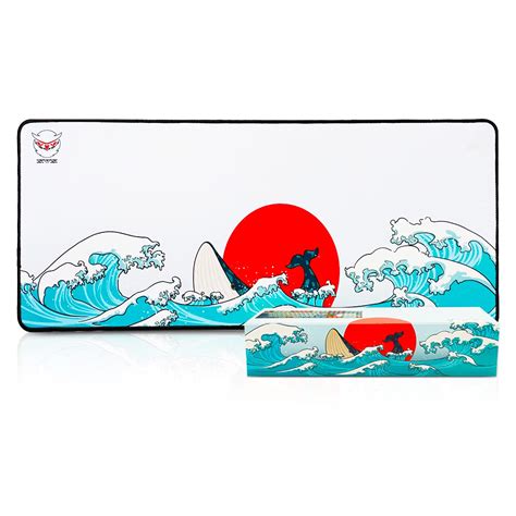 XVX Gaming Mouse Pad Coral Sea Background Pattern Large Mouse Pad Mat ...