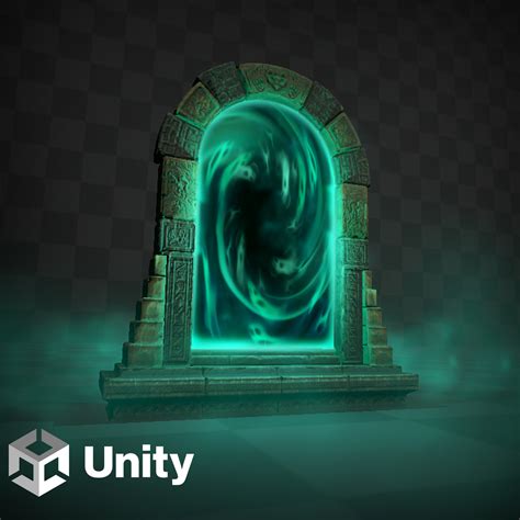 ArtStation - Green Ghost Portal - Real Time VFX - Unity
