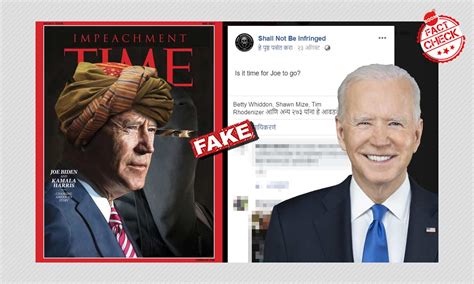 'Impeachment TIME'? This Cover With Biden, Harris Is Fake | BOOM