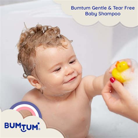 Buy BUMTUM GENTLE BABY SHAMPOO, NO TEARS, PARABEN & SULFATE FREE, DERMA ...
