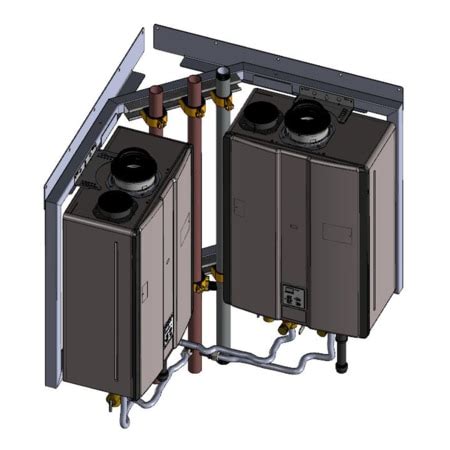 Rinnai Corner Rack Assembly Indoor 2 Unit Lpg TRC02IP | Zoro