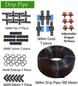 DASHANTRI 16mm Diameter Main Supply Line Pipe 100 Metre Drip Irrigation ...