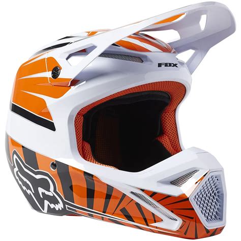 Fox V1 Goat Orange Helmet