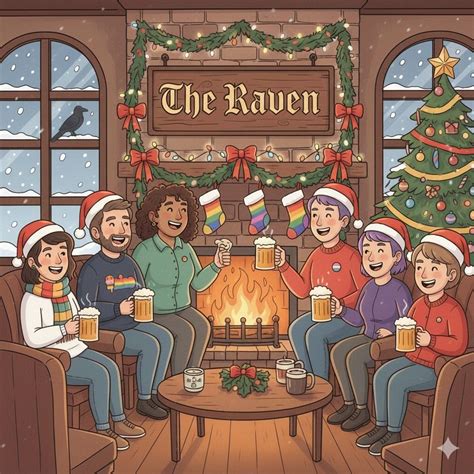 Christmas LGBTQ+ Evening Meet Up at The Raven , The Raven Inn ...
