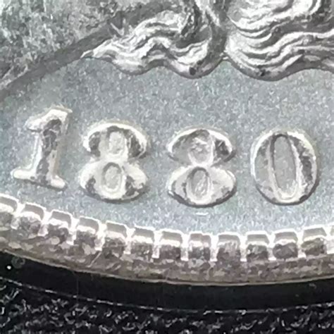 1880-CC Morgan Silver Dollar CACG MS 62 TOP 100 VAM-6 8/7, Low 7 - GSA ...