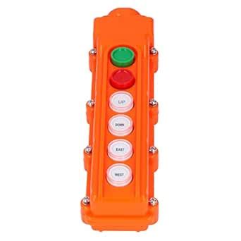 COB-62A dustproof electric winch control switch 5A single row crane ...