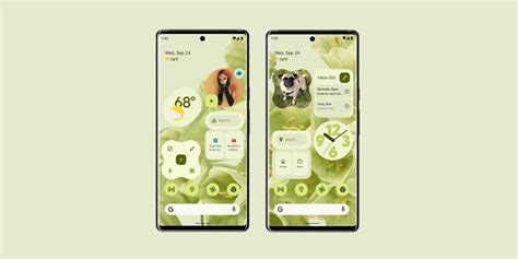 Android 12 Widgets 的图像结果