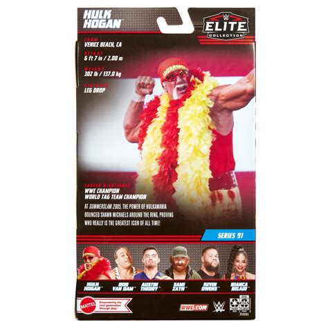 WWE Elite Collection Series 91 Hulk Hogan Action Figure