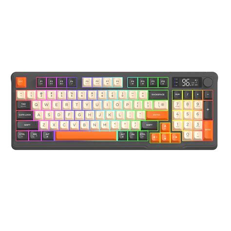 Free Wolf M96 Wireless Keyboard,Gaming Keyboard Dual-Mode,Multi-Device