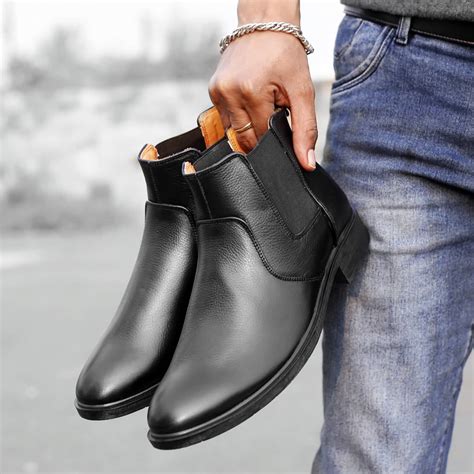 Men's Chelsea Boots With Strap at Marvin Peters blog