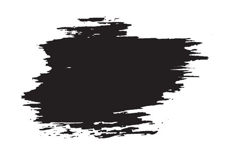 Ink Paint Black Color Brush Stroke Graphic by bdvect1 · Creative Fabrica