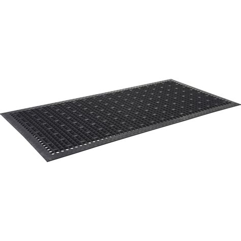 Genuine Joe Antimicrobial Floor Mat, 3' x 5', Black | Michaels