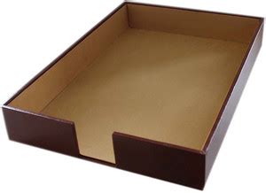 Flipkart.com | JAGS 1 Compartments Leather Paper Tray - Paper Tray