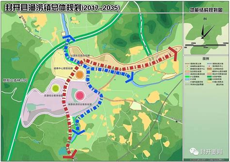 封开县南丰镇酒井河片区控制性详细规划图则地块公示
