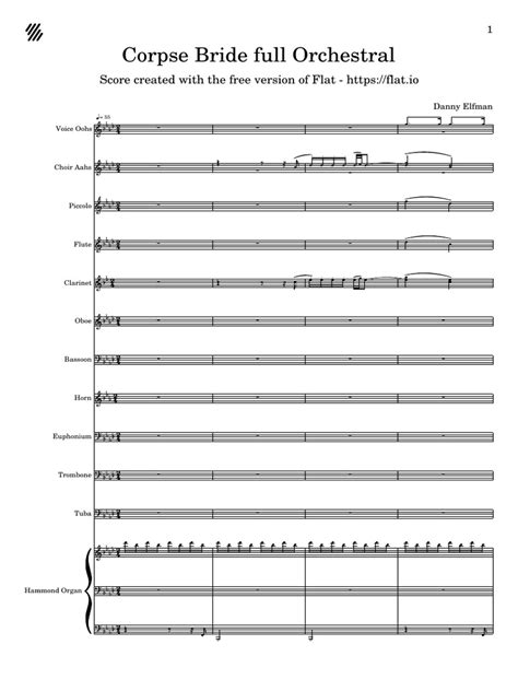 Image result for Corpse Bride Instrumental