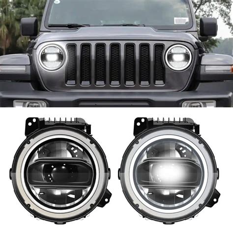 Car Headlights Jeep Wrangler