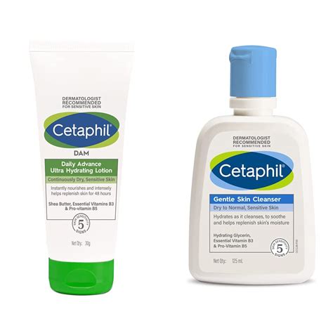 Buy Cetaphil Dam Daily Advance Ultra Hydrating Lotion, 30g and Cetaphil ...