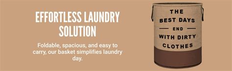 LAXIS Laundry Bag for Clothes Non Woven Heavy Duty Laundry Basket