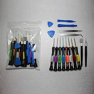 16x Professional Mobile Smart Phone PC Repair Open Tool Kit Screwdriver ...