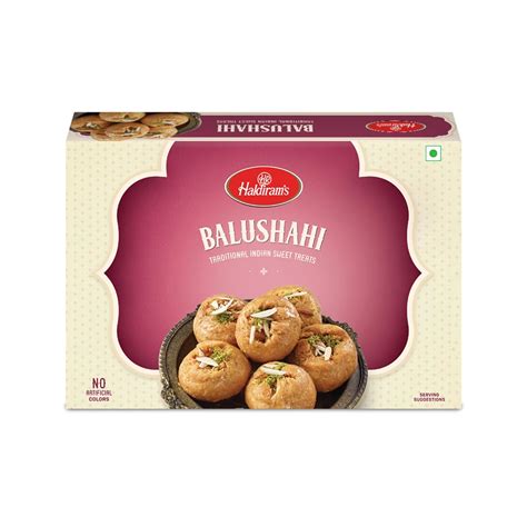Haldiram's Balushahi 400g | Balushahi Sweet | Badusha | Traditional ...