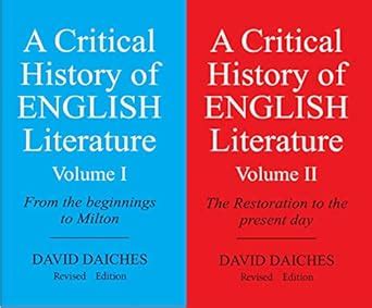 A Critical History Of English Literature - Volume I & Ii (combo Pack ...