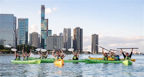Chicago's Riverwalk Kayaking Experiences Return This Month