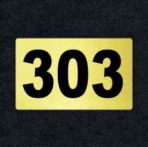 Number Plate 303 Room, Hotel, Hospital, Lodge,Apartment, Flat,Door No ...