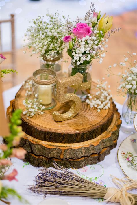 Wood Slice Centerpiece Ideas at Savannah Holroyd blog