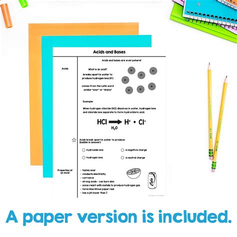 Image result for Free Science Lessons Acid