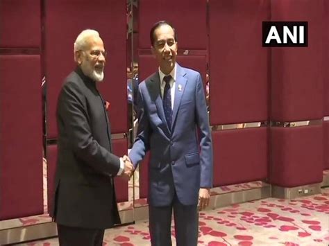 PM Modi meets Indonesian President Joko Widodo; discusses terrorism ...