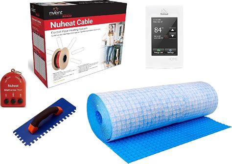 NUHEAT nVent Radiant Floor Heating kit 215 Square Feet, 240 Volt ...