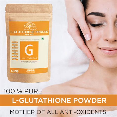 BUY Hollywood Secrets L-Glutathione Powder Skin Whitening (100 gm)