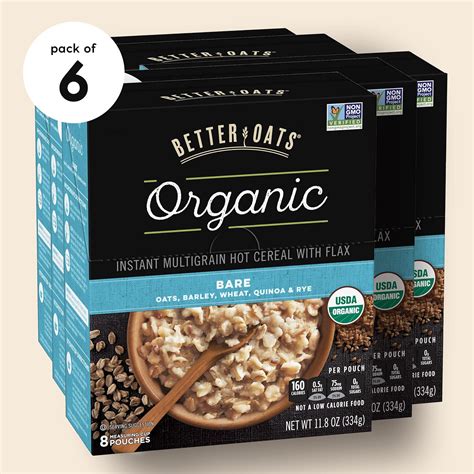 Better Oats Steel Cut – Avena instantánea con semillas de lino – Yaxa ...