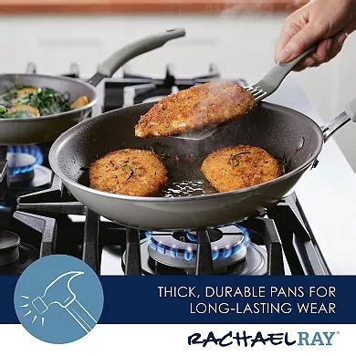 Rachael Ray Cook + Create 2-pc. Aluminum Nonstick Frypan Set