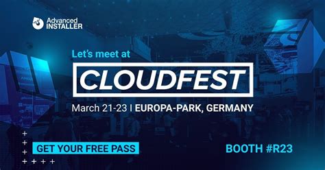 Advanced Installer @ Cloudfest, Booth #R23, Rust, Germany, Europa-Park ...