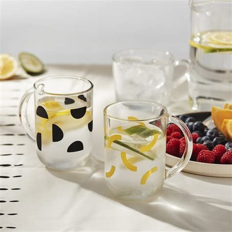SKEDSTÖR mug, mixed colours yellow/black, 30 cl (10 oz) - IKEA