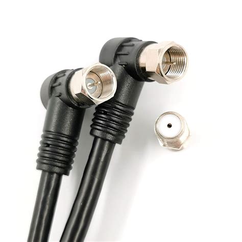 TJIUSI Coaxial Cable 4FT RG6 Digital Audio Vide 75Ohm White Low Loss ...