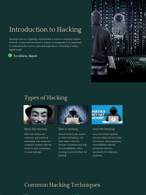 Image result for Hacker Introduction