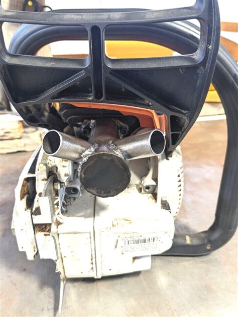 HEADER PIPE HUSQVARNA CHAINSAW EXHAUST MUFFLER 394 395 XP 394xp 395xp ...