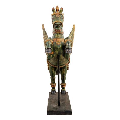 Chetak Horse Green Vaaghai Wood — The Purple Turtles - Online Home ...