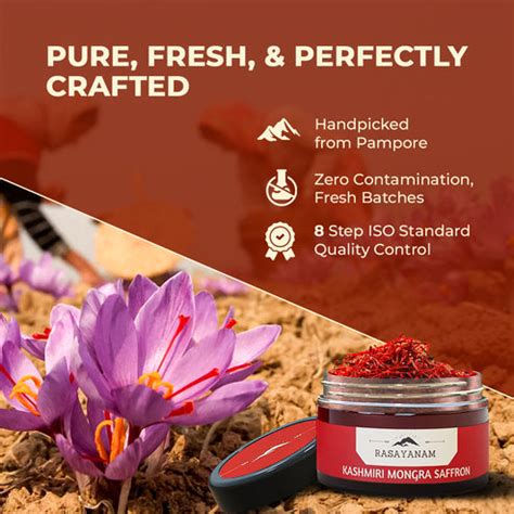 Buy Original Kashmiri Kesar - For Better Health and Flavour - Rasayanam