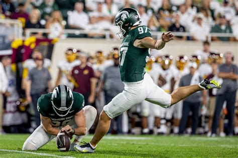 62 yards? New Michigan State kicker comfortable from long range - mlive.com
