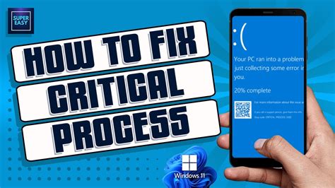 Image result for Blue Screen Error Critical Process Died