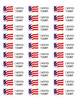 Voting Stickers 的图像结果