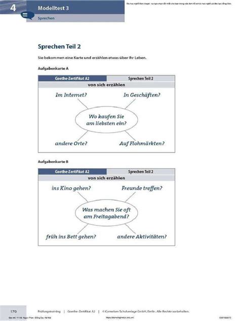 A1 Sprechen Teil 2 Practice 的图像结果