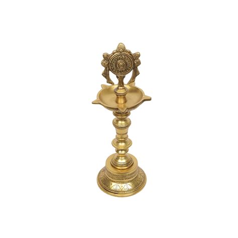 Brass Shankh Diya – Ragaarts