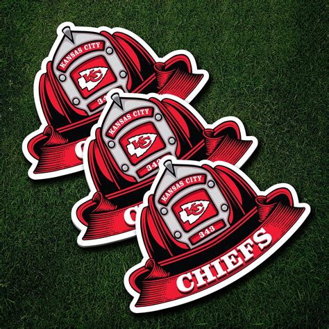 NFL Fire Helmet Stickers - 3 Pack | American Fire Brigade