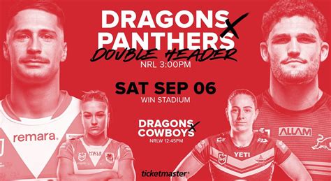 2025 NRL Telstra Premiership - St George Illawarra Dragons v Panthers ...